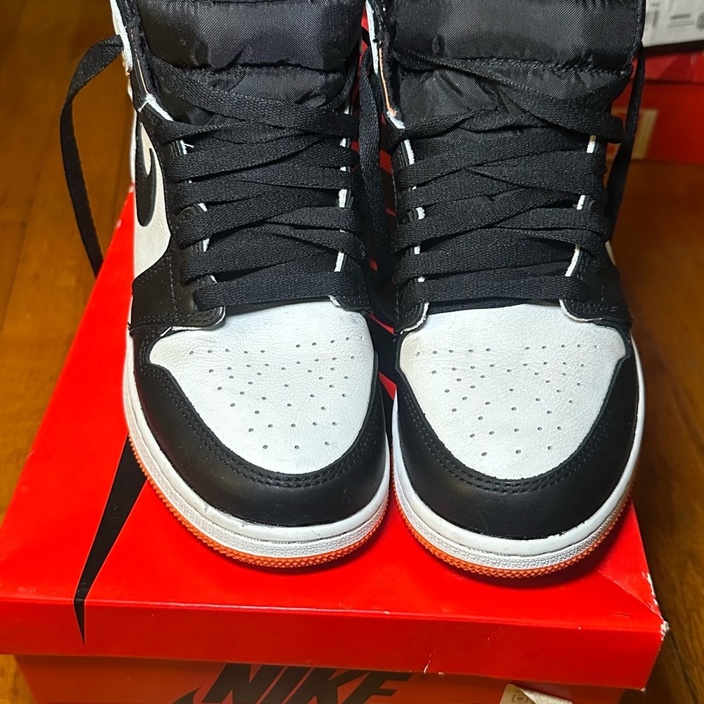 Nike Black and White High-Top Sneakers